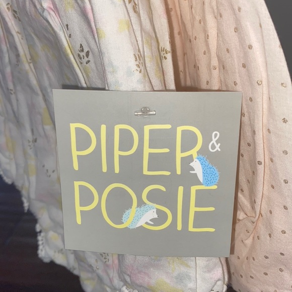 0-3 months Piper and posie summer outfits with matching bow. - Picture 4 of 4